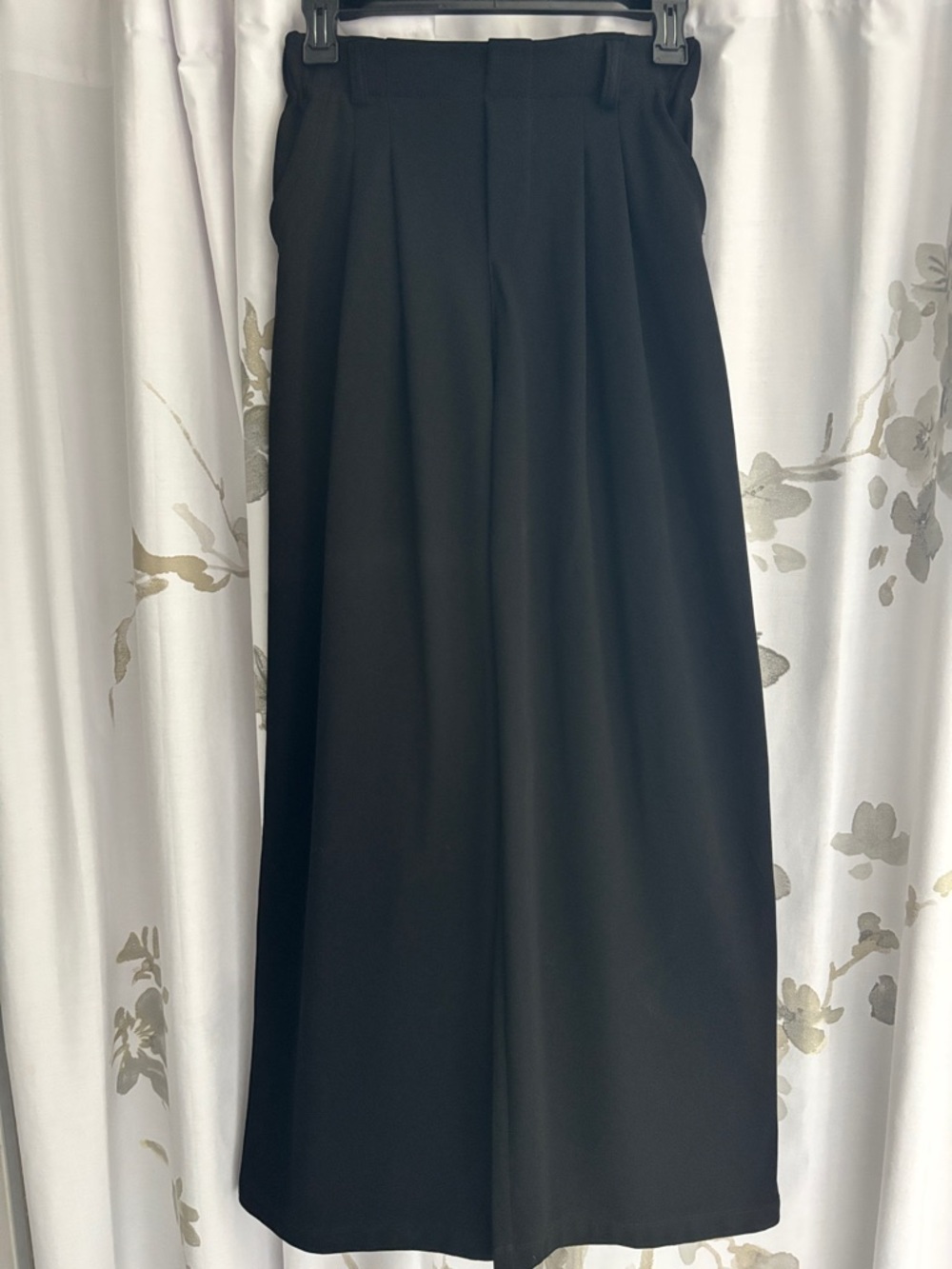 Like New Wide Leg Black Pants